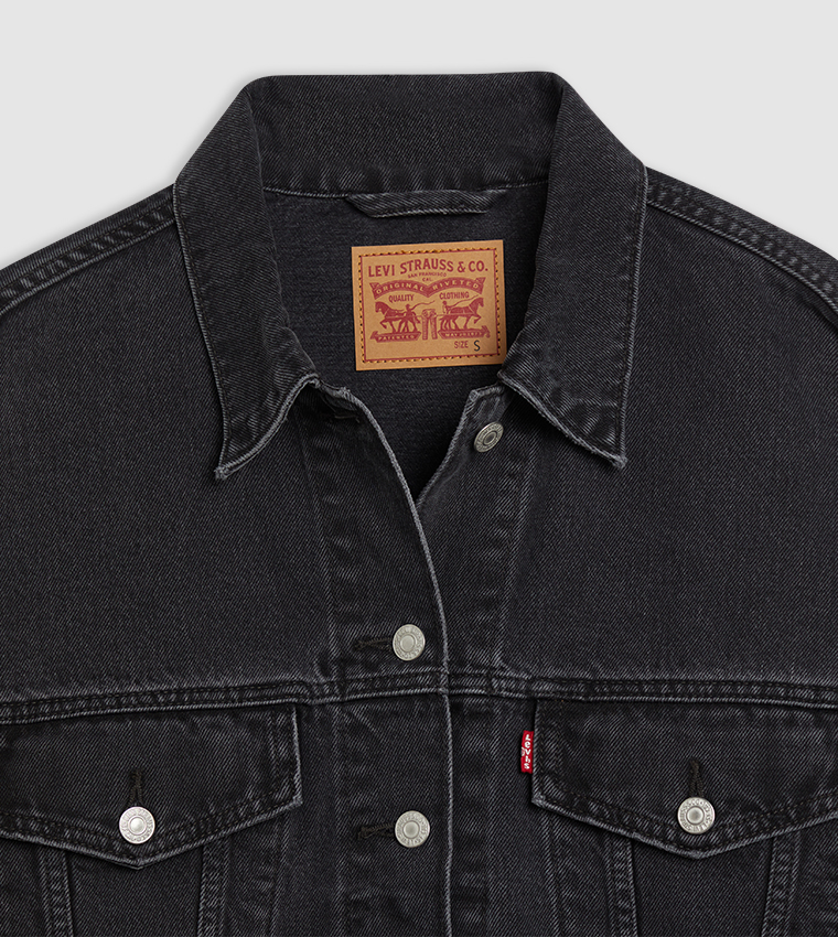 Double Pocket Detail Denim Jacket