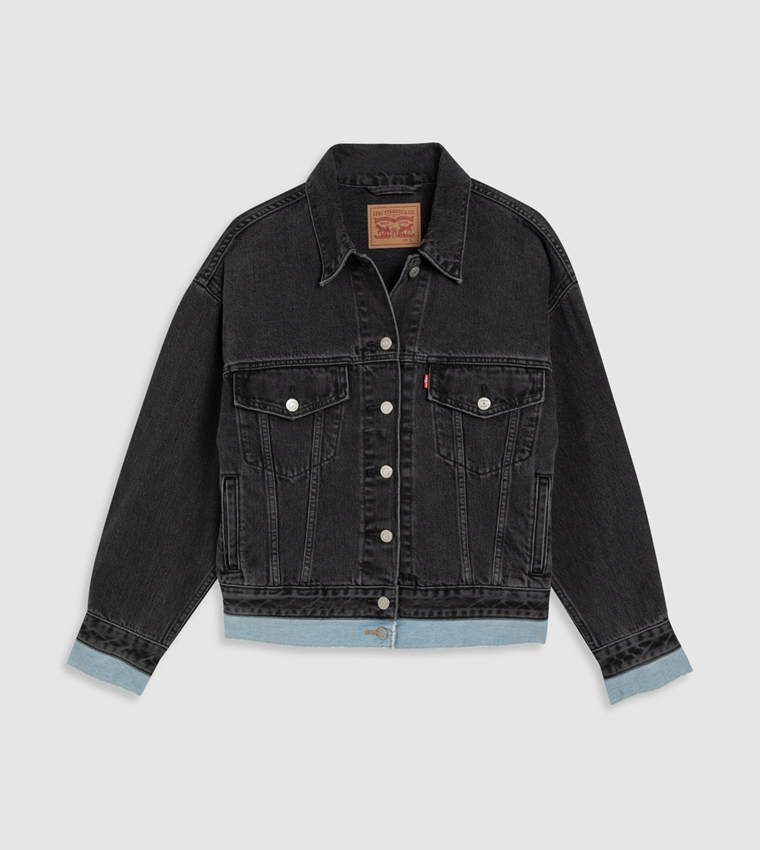 Double Pocket Detail Denim Jacket