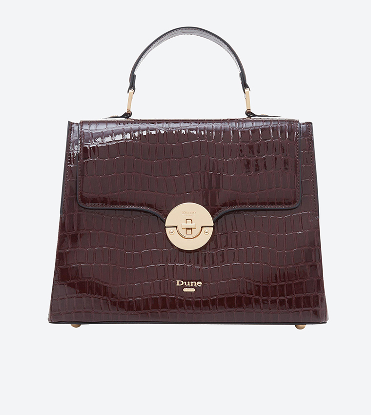 Dune burgundy bag store