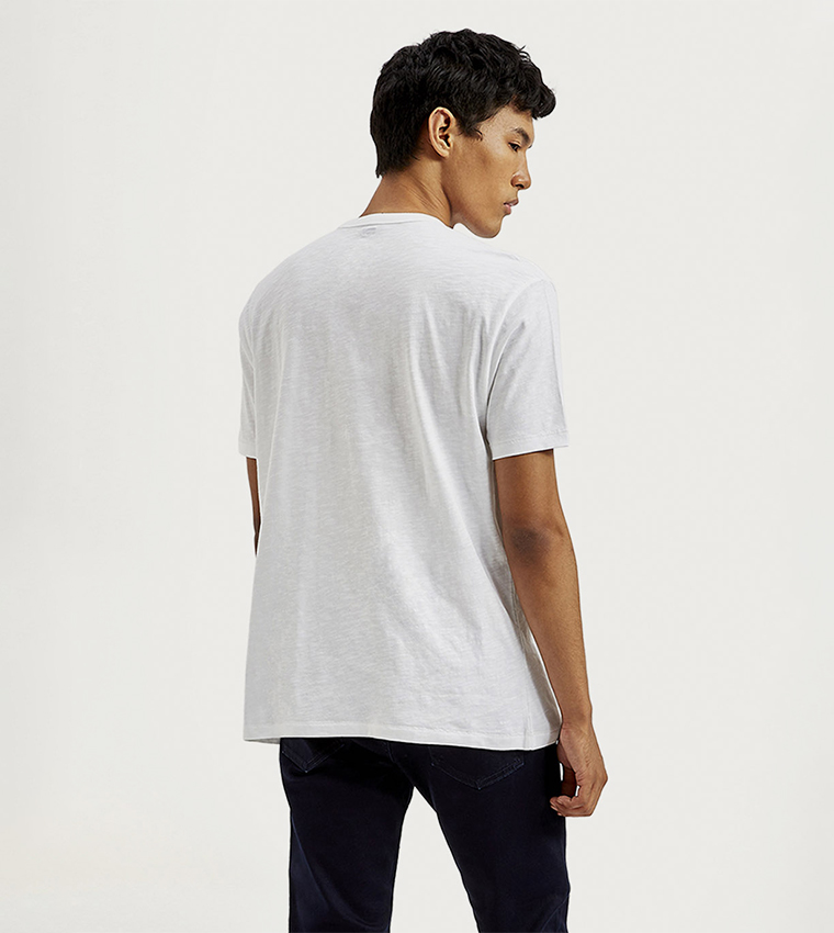 Pocket Detail Crew Neck T-Shirt