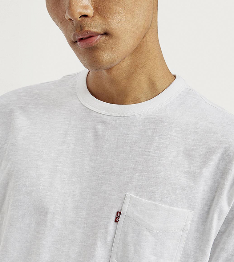 Pocket Detail Crew Neck T-Shirt