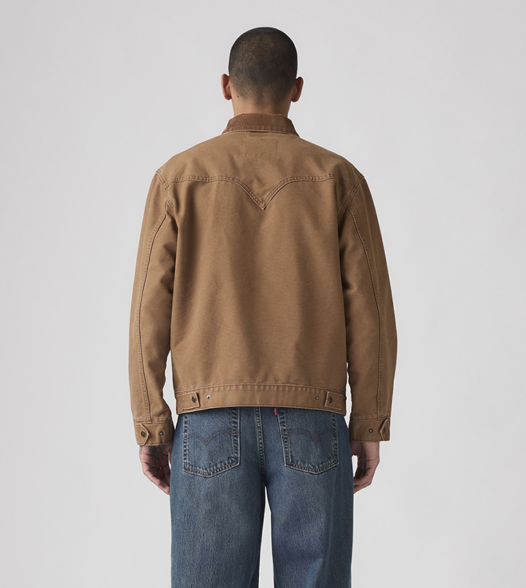 Western Shorthorn Trucker Denim Jacket