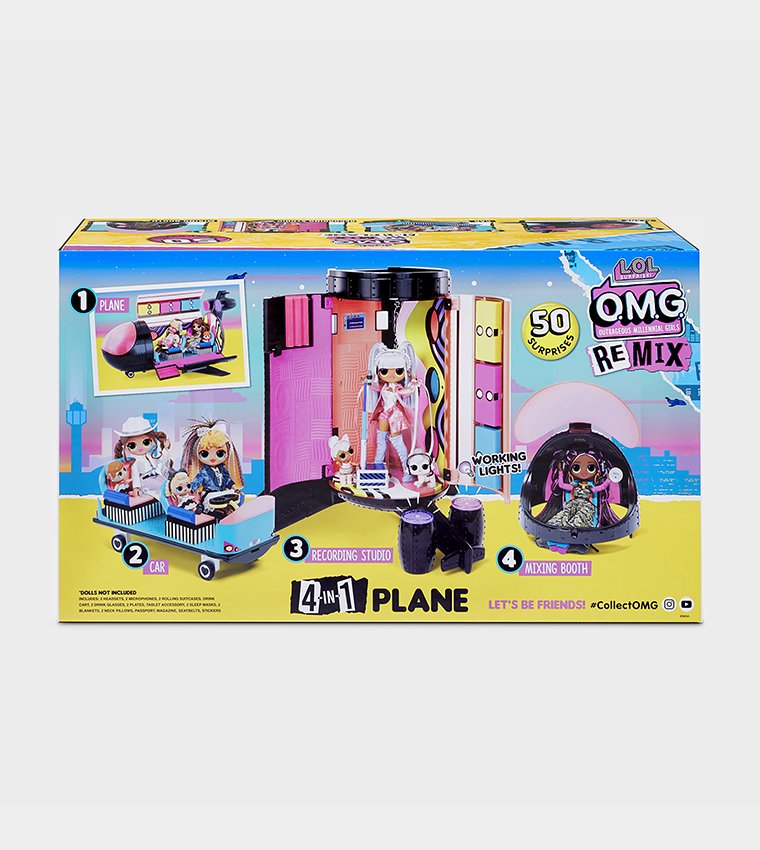 LOL OMG Remix Plan Playset
