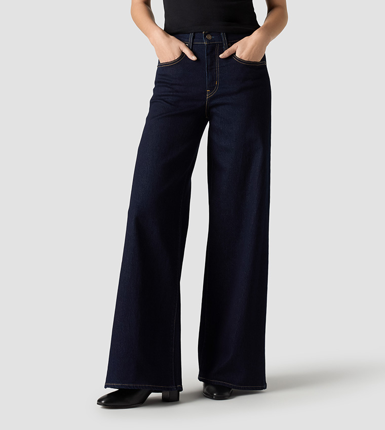 728 High Rise Wide Leg Jeans