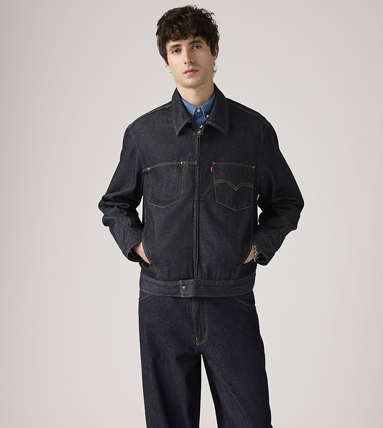 جاكيت جينز مغسول 