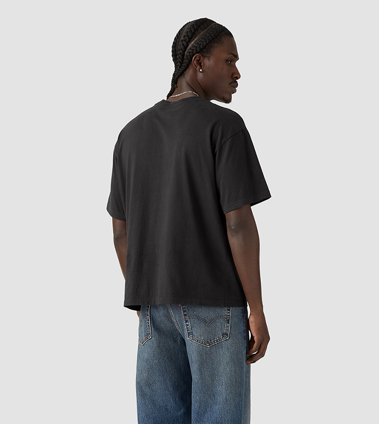 Solid Short Sleeves Boxy Fit T-Shirt