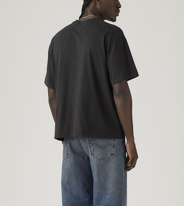 Solid Short Sleeves Boxy Fit T-Shirt