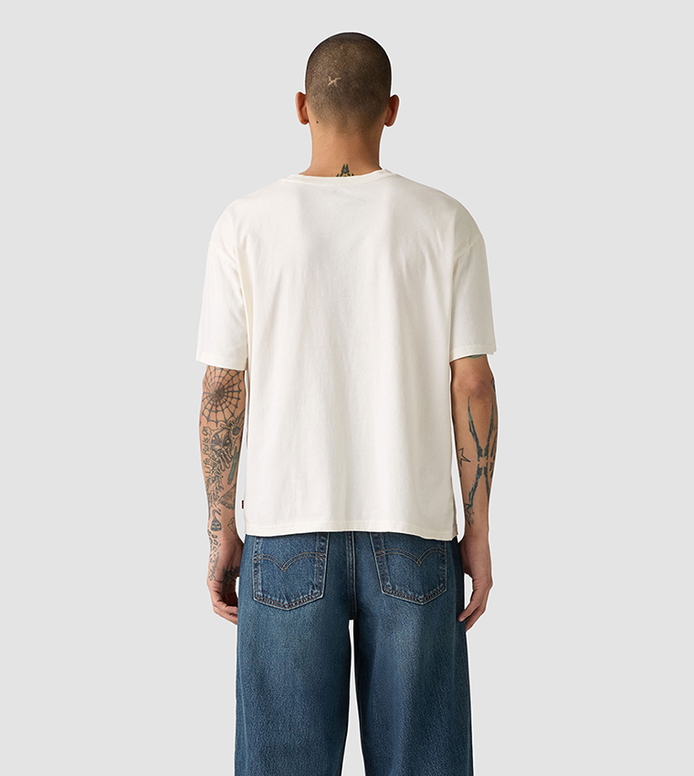 Solid Short Sleeves Boxy Fit T-Shirt