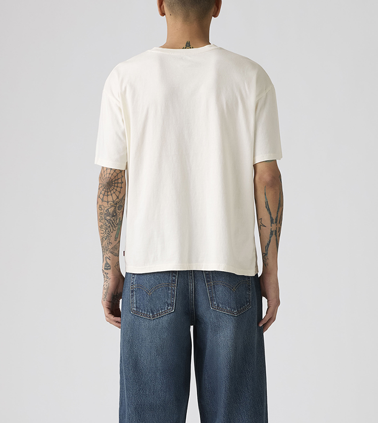 Solid Short Sleeves Boxy Fit T-Shirt