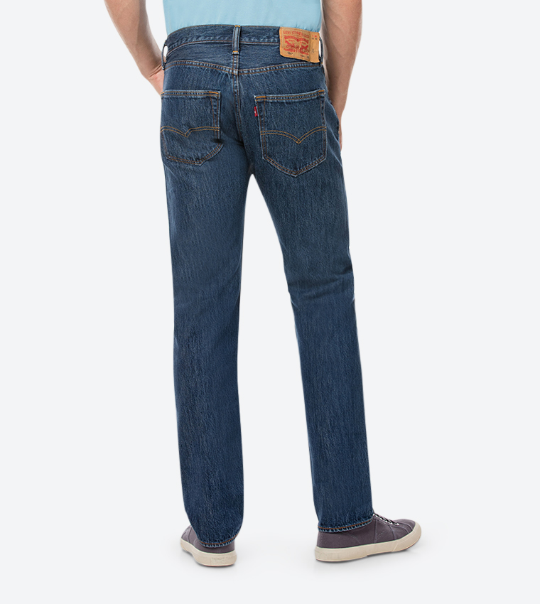 Buy Levi s 501 Original Fit Jeans Blue 00501 0194 In Blue 6thStreet Kuwait