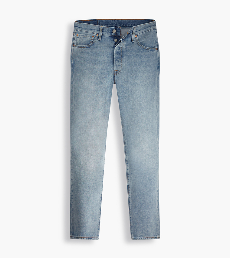 501 Faded Original Straight Fit Jeans