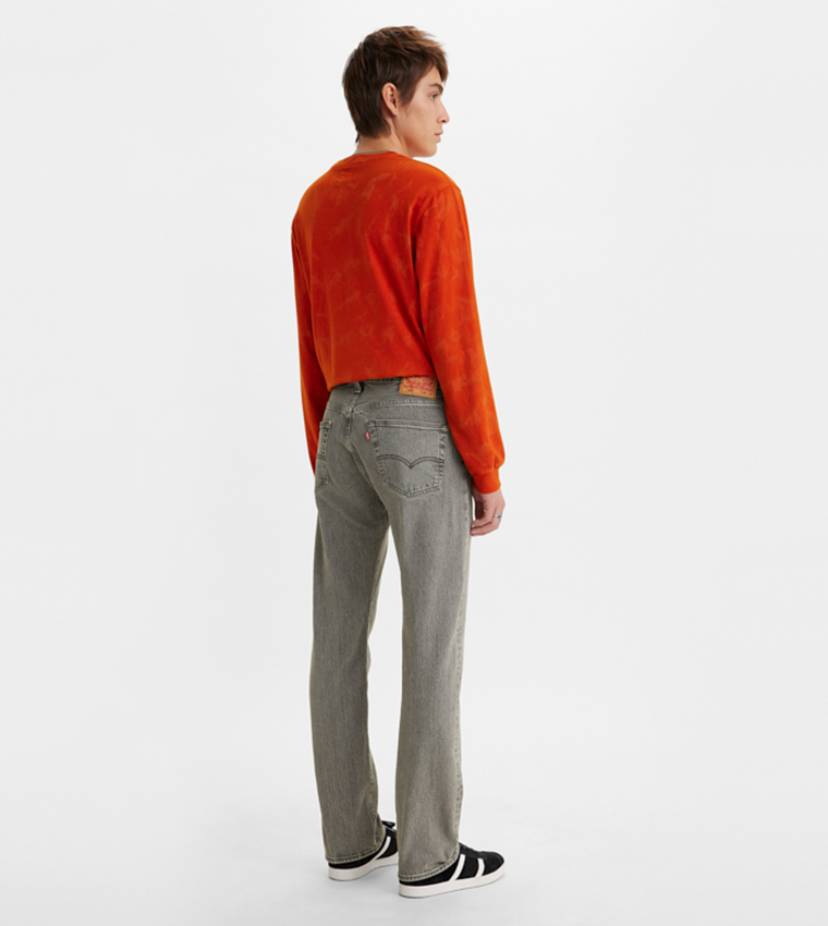 501® Original Washed Straight Fit Jeans