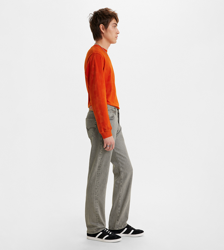 501® Original Washed Straight Fit Jeans