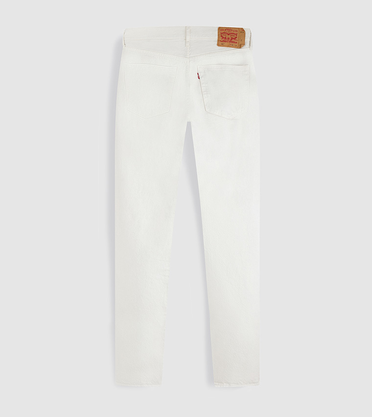 Buy Levi s 501 Original Straight Fit Jeans In White 6thStreet Bahrain