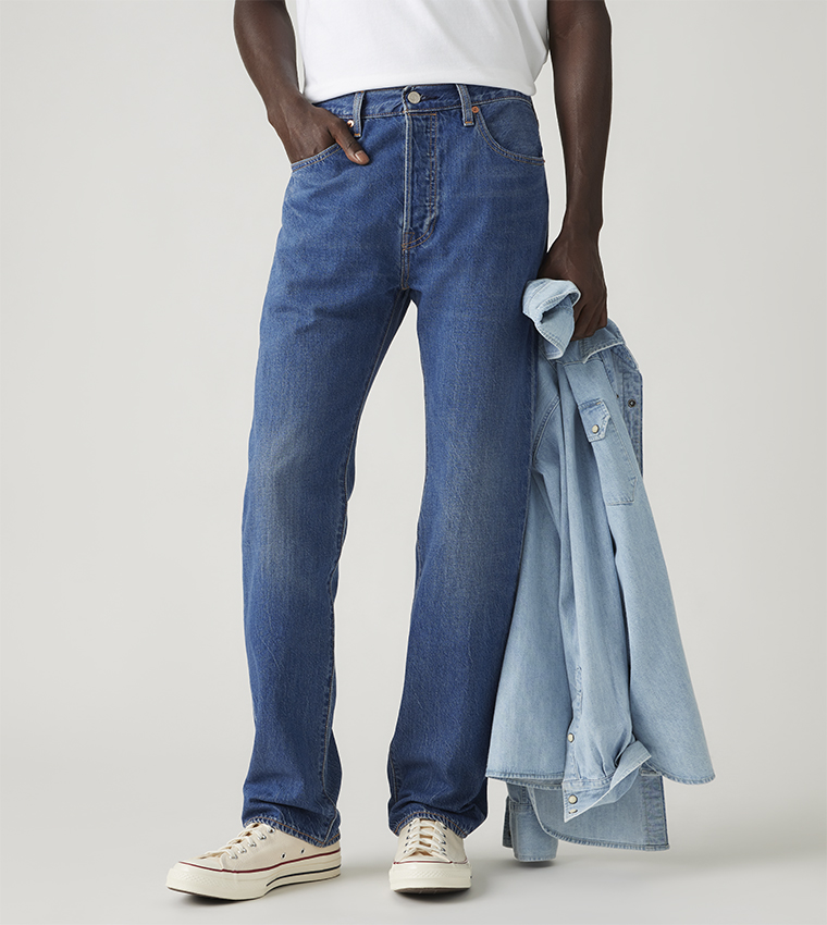 501® Original Faded Straight Fit Jeans