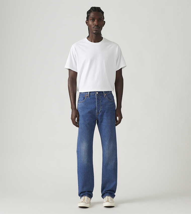 501® Original Faded Straight Fit Jeans