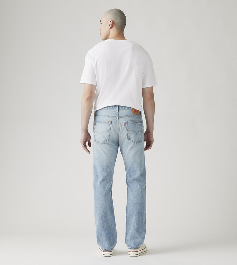 501 Original Faded Straight Fit Jeans