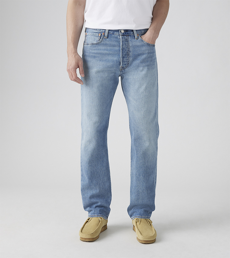 501® Original Faded Straight Fit Jeans