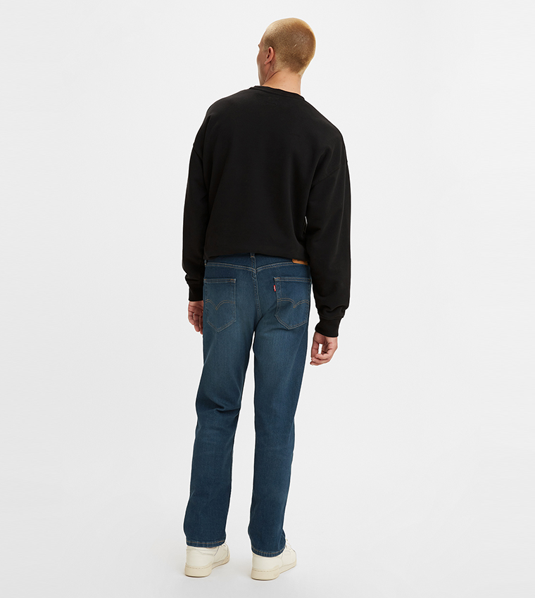 Buy Levi's 505 High Waist Regular Fit Jeans In Blue | 6thStreet UAE