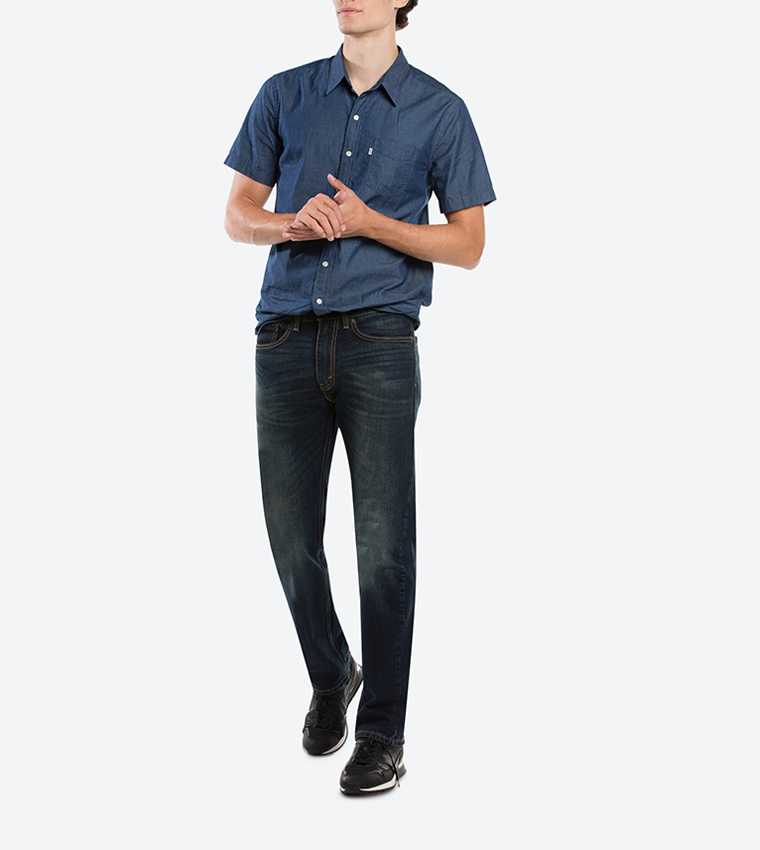 Buy Levi s Straight Fit Jeans In Blue 6thStreet UAE