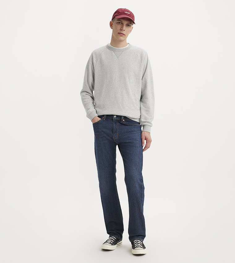 505 Faded Straight Fit Jeans
