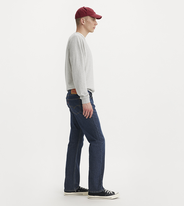505 Faded Straight Fit Jeans