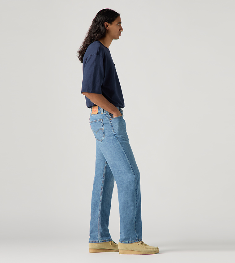 505 Faded Straight Fit Jeans