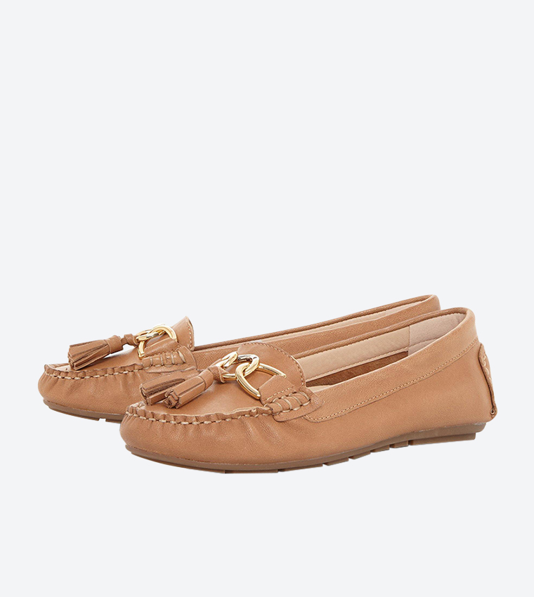 Dune geena tassel moccasin loafers discount