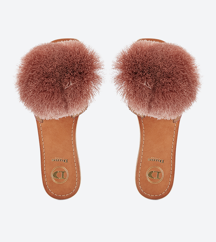 Dune pom pom sandals cheap