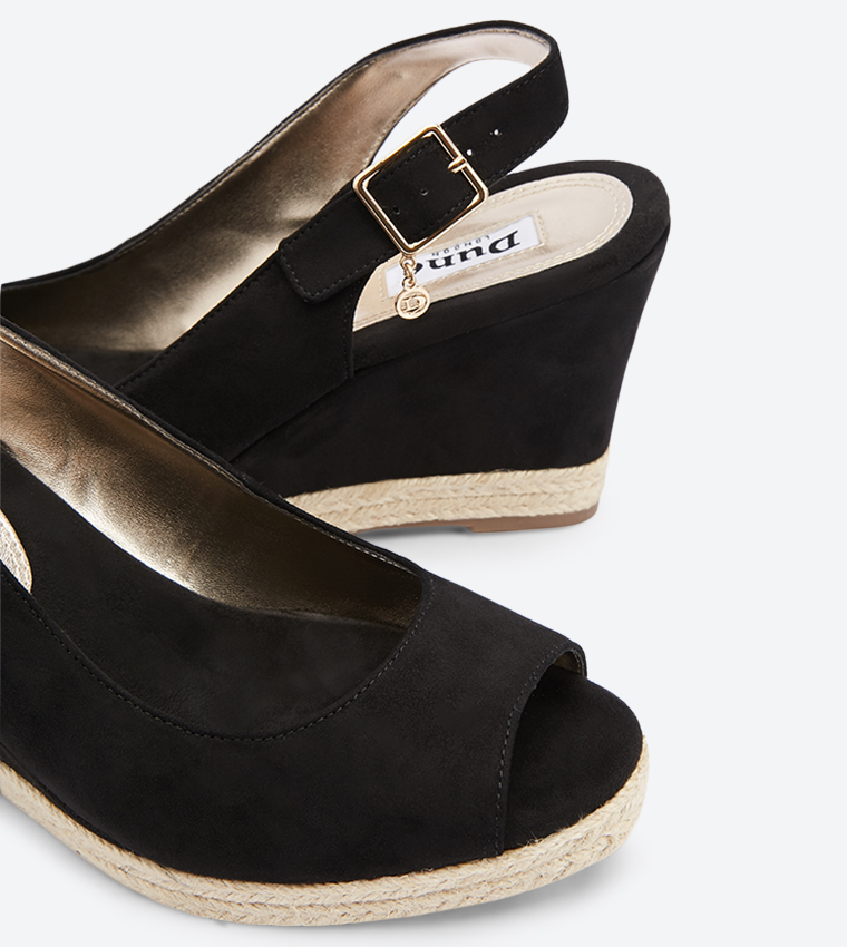 Dune ladies wedge sandals shop