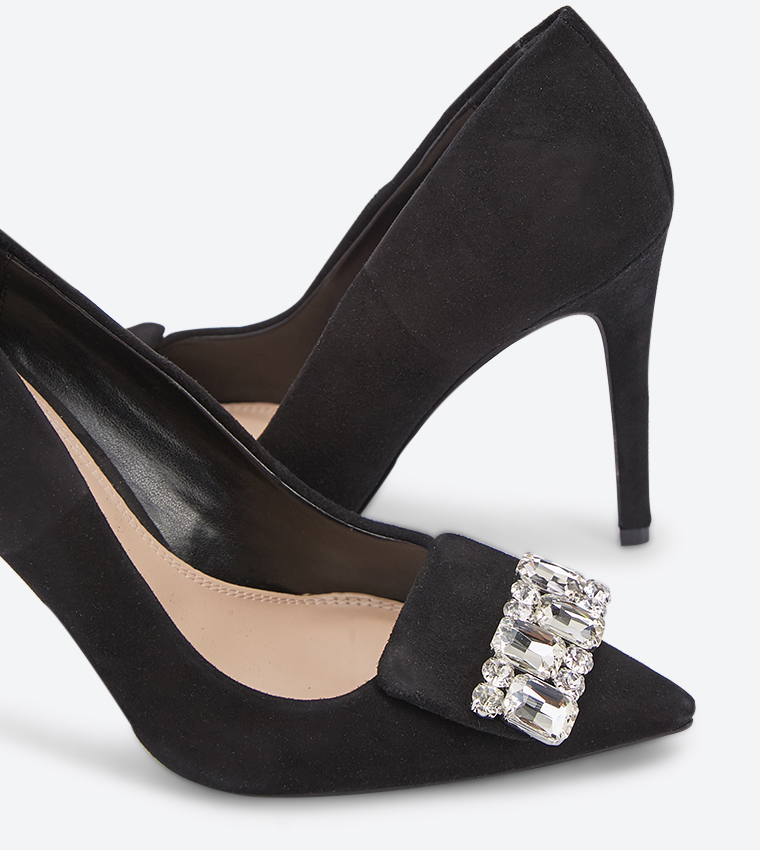 Dune black pumps hot sale