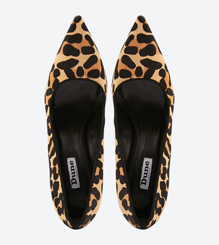 Buy Dune London Amaretti High Heel Leopard Printed Pumps Multi In Multiple Colors 6thStreet Oman
