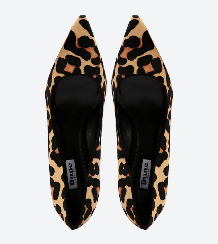 Dune leopard pumps hot sale