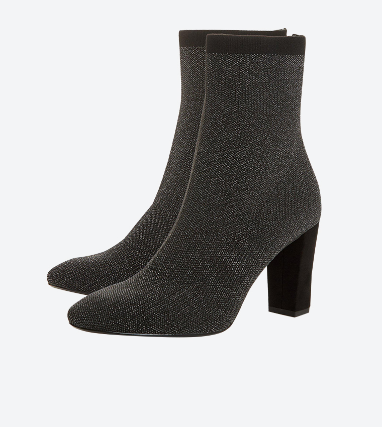 Dune black sock boots new arrivals