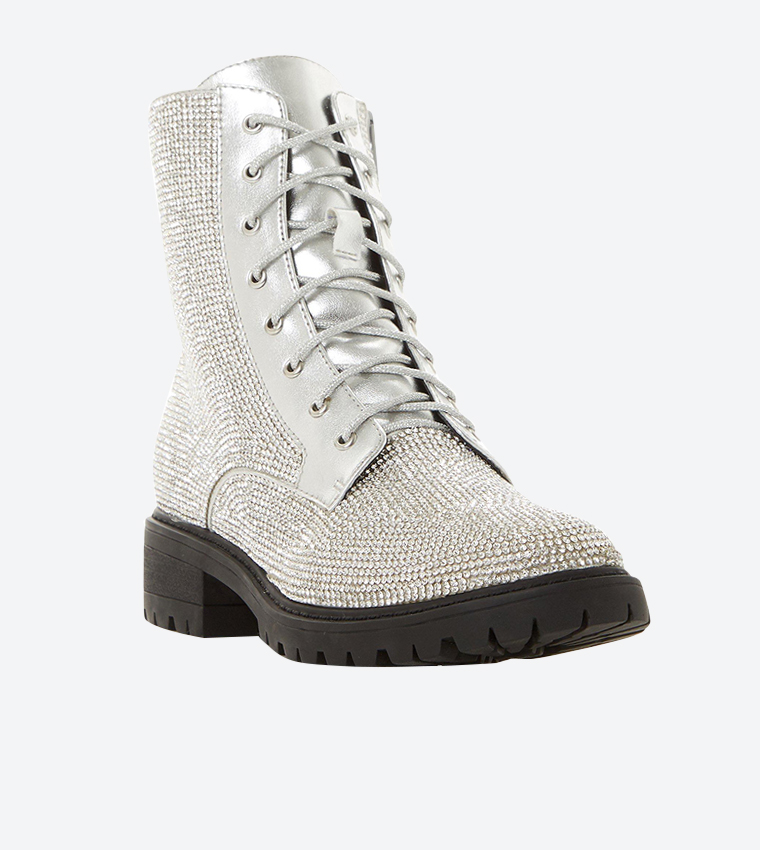 Dune silver 2025 boots