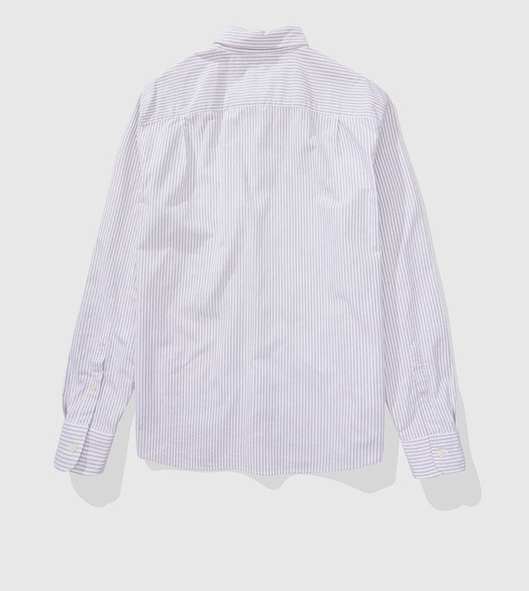 Striped Everyday Oxford Button-Up Shirt