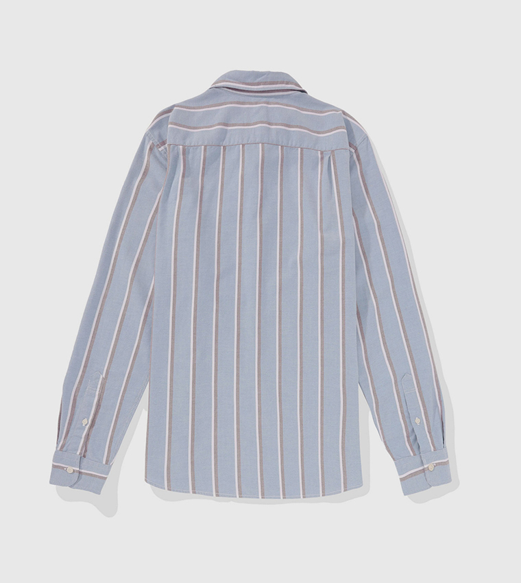 Striped Everyday Oxford Button-Up Shirt