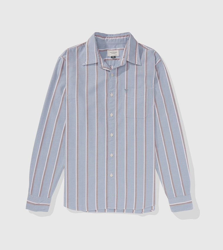 Striped Everyday Oxford Button-Up Shirt