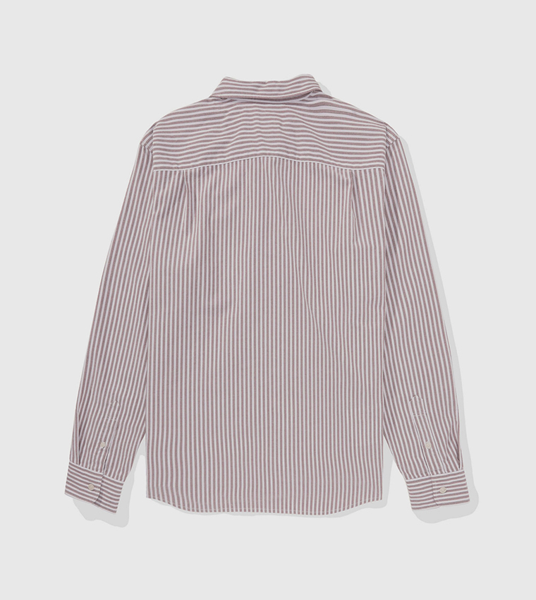 Striped Everyday Oxford Button-Up Shirt