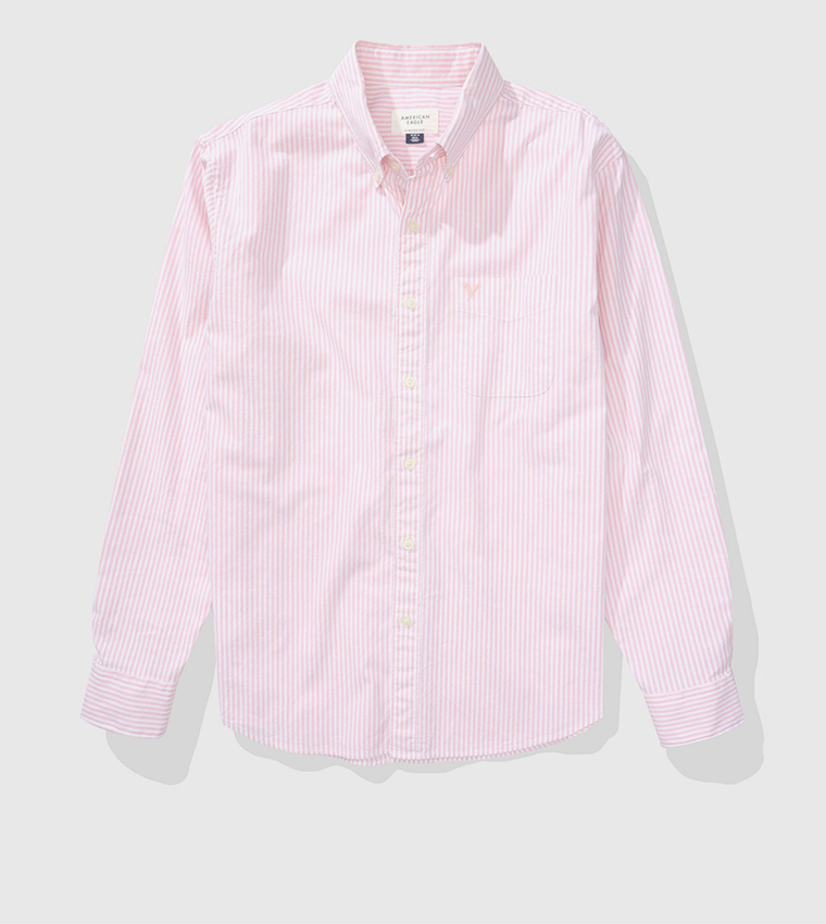 Striped Everyday Oxford Button-Up Shirt
