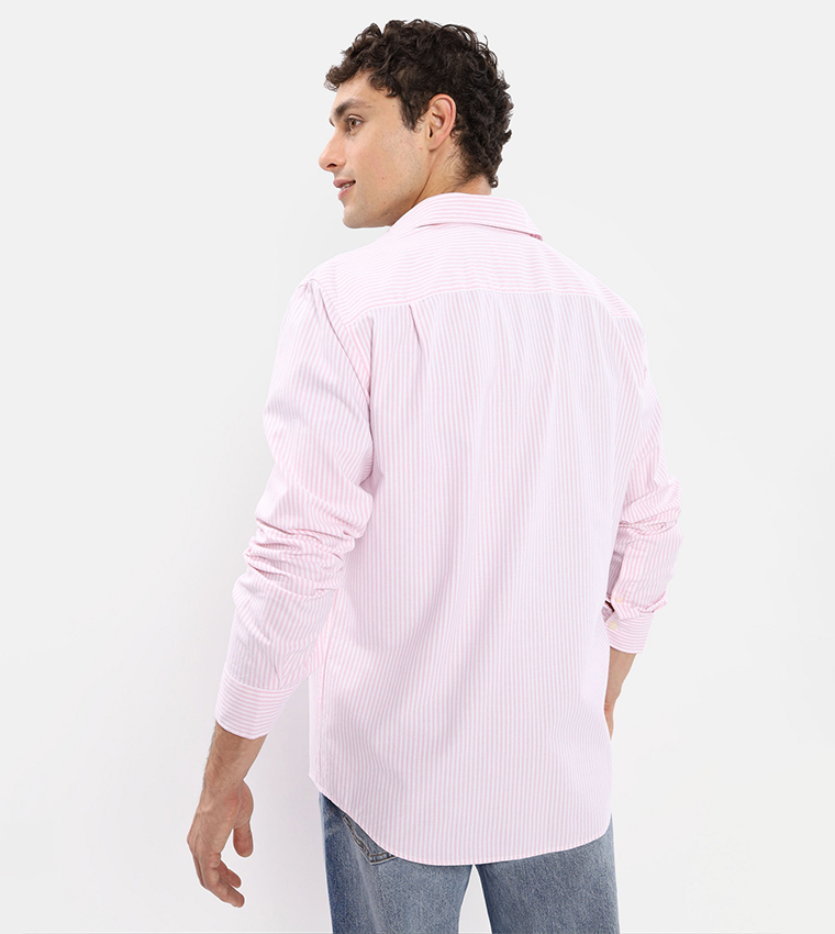 Striped Everyday Oxford Button-Up Shirt