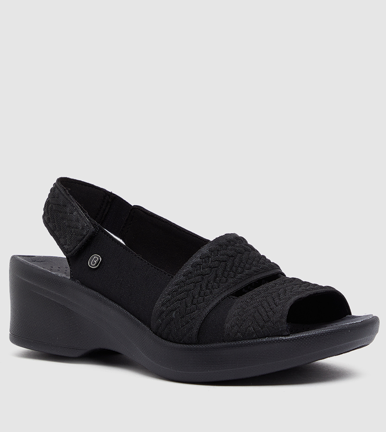 Buy Bzees FIONA Slingback Heel Sandals In Black 6thStreet Bahrain