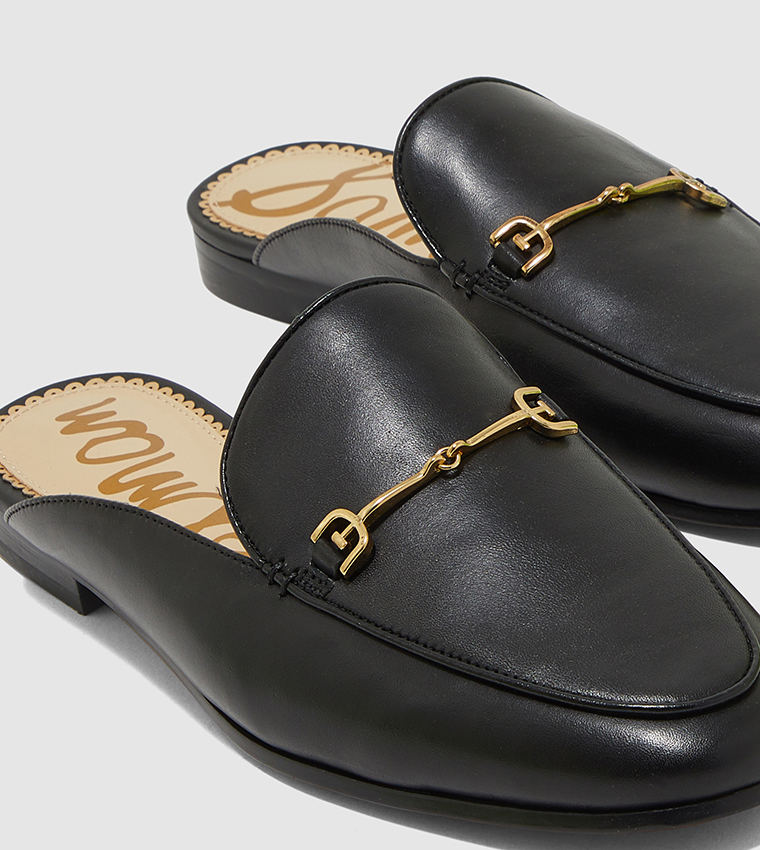 Linnie leather mules store