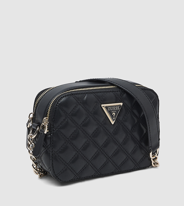 Quilted Zippered Camera Bag