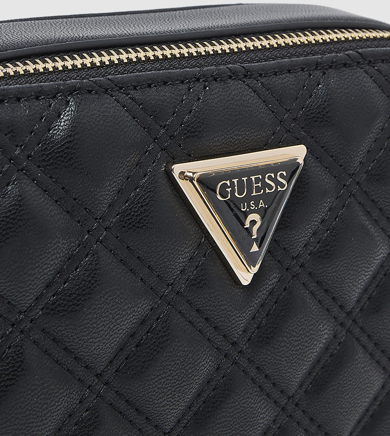 Quilted Zippered Camera Bag