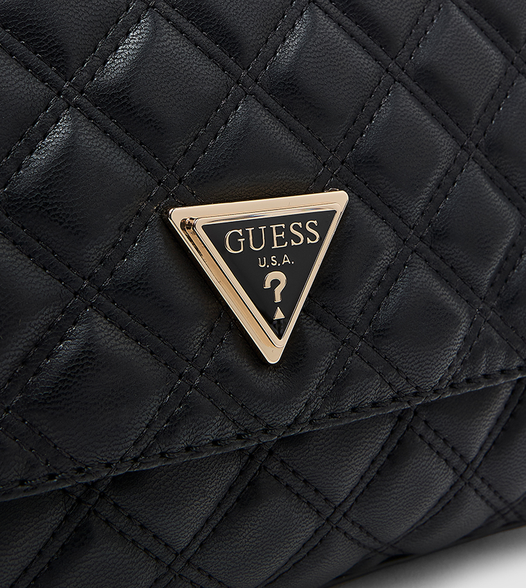 Quilted Convertible Crossbody Bag