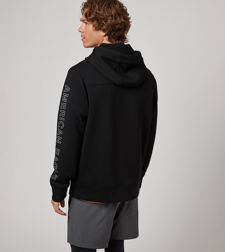 24/7 Good Vibes Logo Printed Hoodie