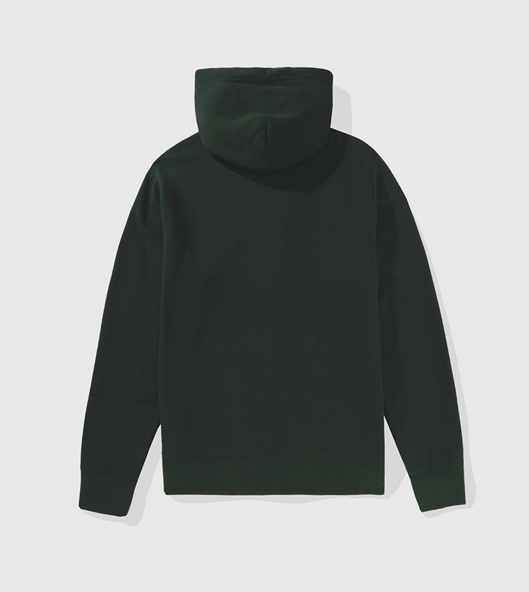 Logo Printed Hooded Jacket