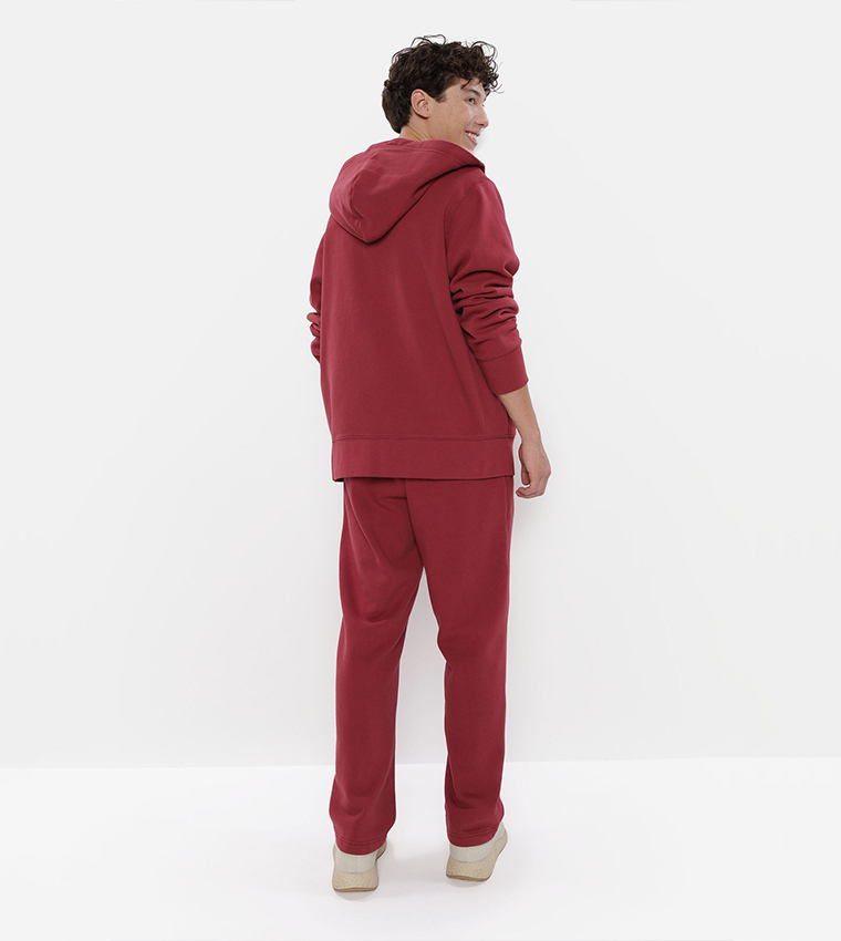 Logo Printed Hooded Jacket