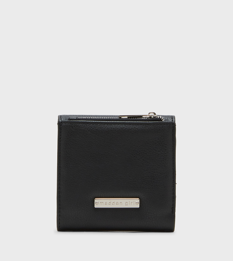 ADAISY Textured Twist Lock Wallet